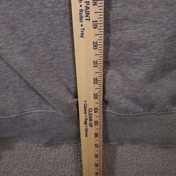 Vintage 24 Hour Fitness Hoodie Mens Extra Large Gray Brown Thrashed Pump Cover - Picture 10 of 11